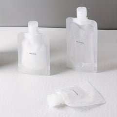 5 Pcs Travel Storage Pouch Lightweight Shampoo Container