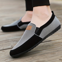 Men's Canvas Slip On Loafers - Assorted Colors