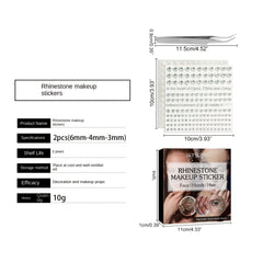 Rhinestone Makeup Stickers Body Nail Jewels Decoration
