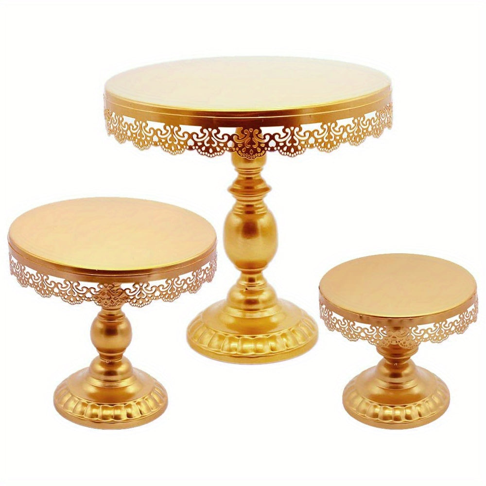 Round Pedestal Dessert Holder Cupcake Display Rack for Birthday Wedding Party