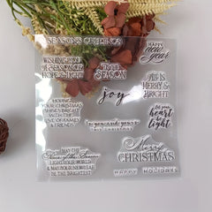 Christmas Stamps & Dies Set for Card Making