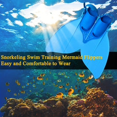Adjustable Mermaid Flipper Fins for Kids and Teens