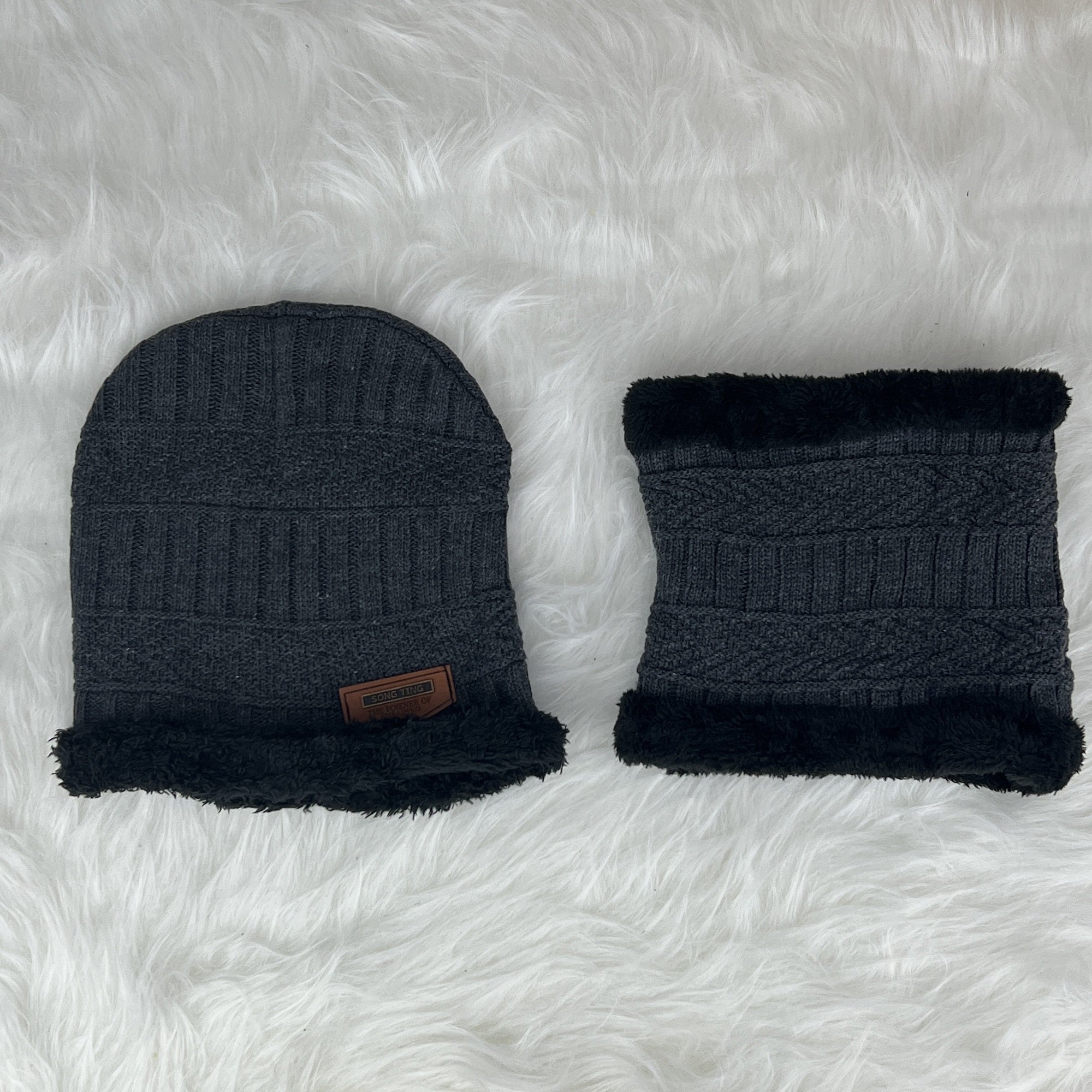 Winter Fleece Outdoor Windproof Ear Muff Head Cap Warm Plush Hat