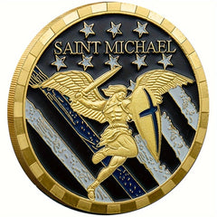 St. Michael Prayer Challenge Coin
