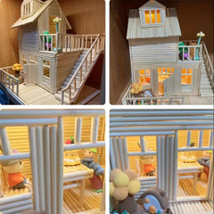 Bamboo Building Model Materials