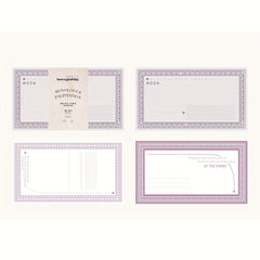 Retro Basic Postcard 30sheets DIY Material Record Memo Message Decoration