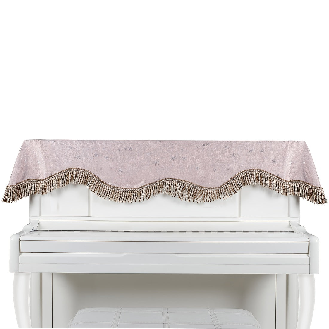 88 Key Piano Cover with Velvet Tassels & Dust Protection