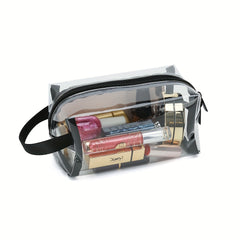 Clear PVC Zipper Travel Pouch Toiletry Bag Waterproof Makeup Bag