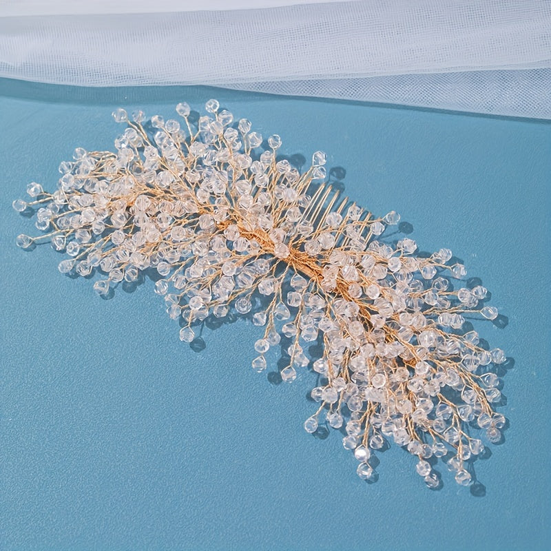 Crystal Hair Comb Bridal Wedding Accessories