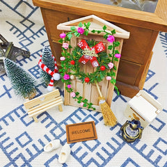 Mini Dollhouse Garden Flower Bed Decor Model Ornament