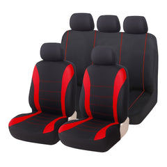 9pcs Mesh Cloth Car Front Seat Cover Set Universal Full Coverage for Car SUV