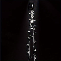 Silvery Braided Chain Tassel Ponytail Decoration Hair Accessories