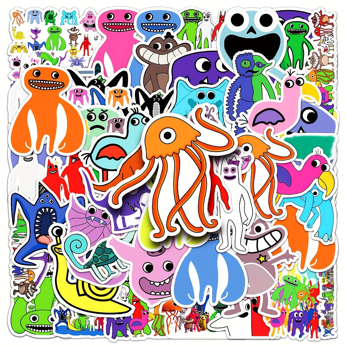 50pcs Banban Cartoon Graffiti Stickers DIY Car Decoration Waterproof Stickers