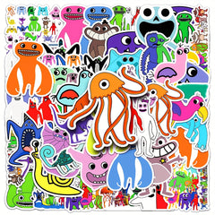 50 Pieces Garten Of Banban Cartoon Graffiti Stickers DIY Decoration Waterproof