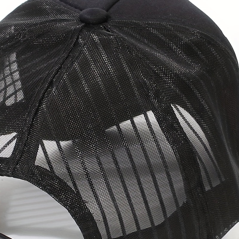 Mesh Breathable Sun Hat Unisex Baseball Cap Hip Hop Trucker Hat