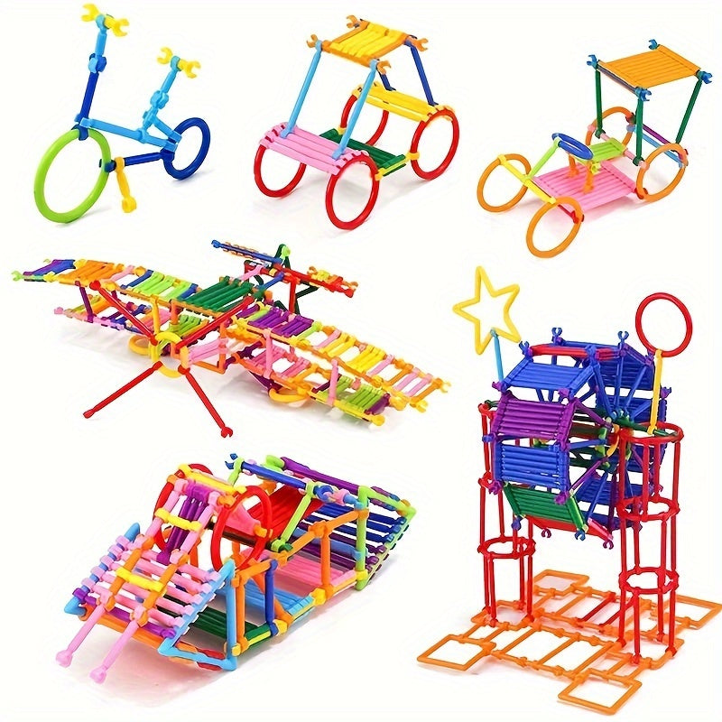 200g Puzzle Building Blocks Smart Sticks Christmas Birthday Gift