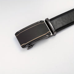 Men's Business & Leisure Leather Belt w/Automatic Buckle