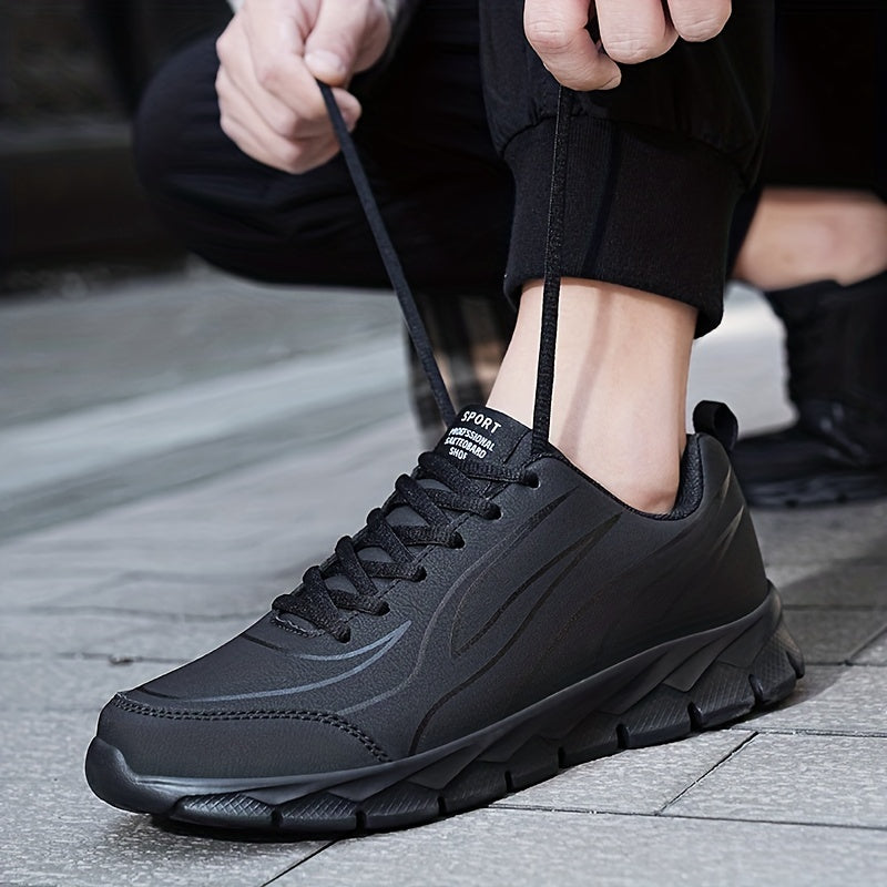 Men's Lightweight Lace Up Casual Sneakers Running Shoes