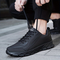Men's Lightweight Lace Up Casual Sneakers Running Shoes