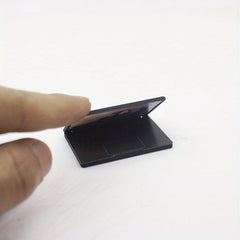 1:12 Scale Foldable Laptop Model Realistic Toy for Dollhouse Decor