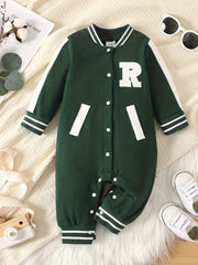 Baby Casual Baseball Bodysuit