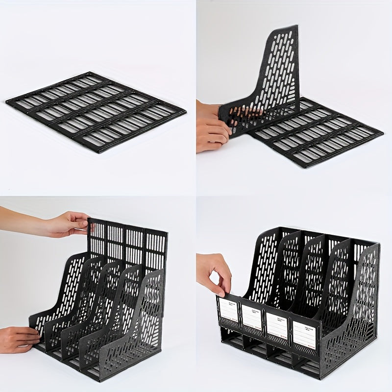 10pcs Desk Organizer File Holder Office Stationery Organizer