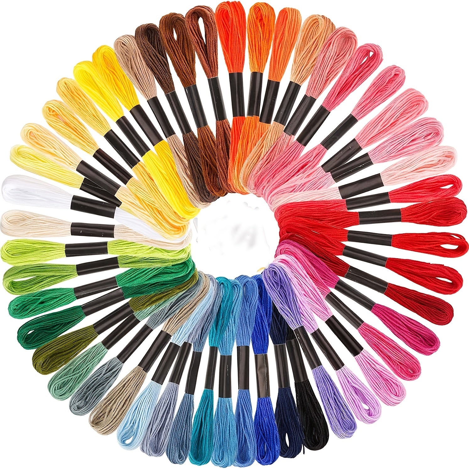 Embroidery Floss Friendship Bracelets String + Bobbins