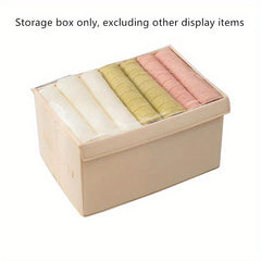 Oxford Cloth Storage Box With Lid Quilt Clothing Blanket Pillow Storage
