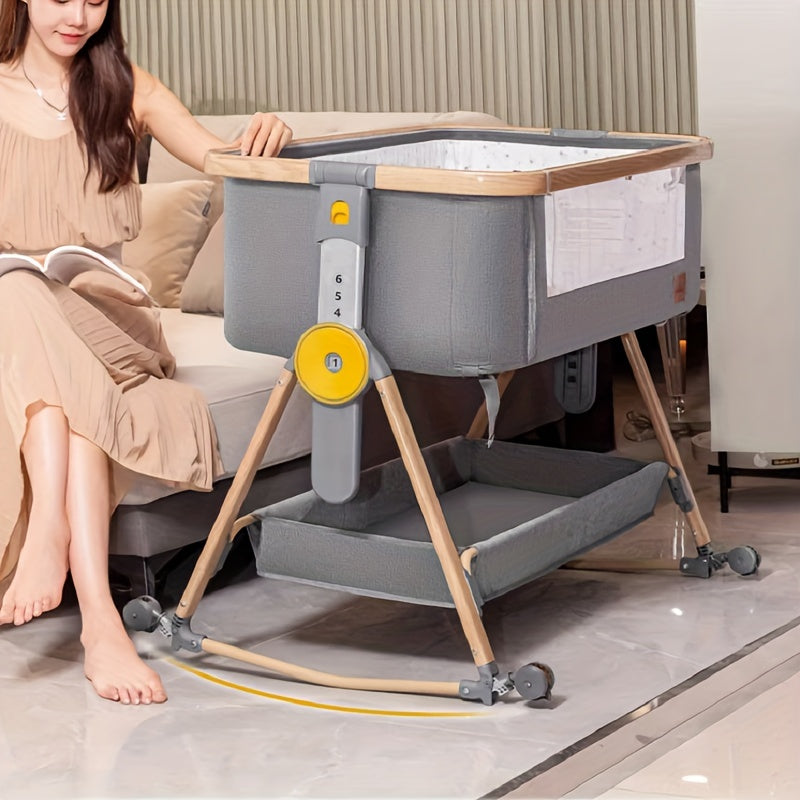 Portable Folding Baby Bed for Newborns Bassinet Bionic Bed