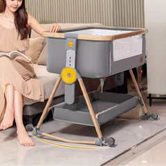 Portable Folding Baby Bed for Newborns Bassinet Bionic Bed