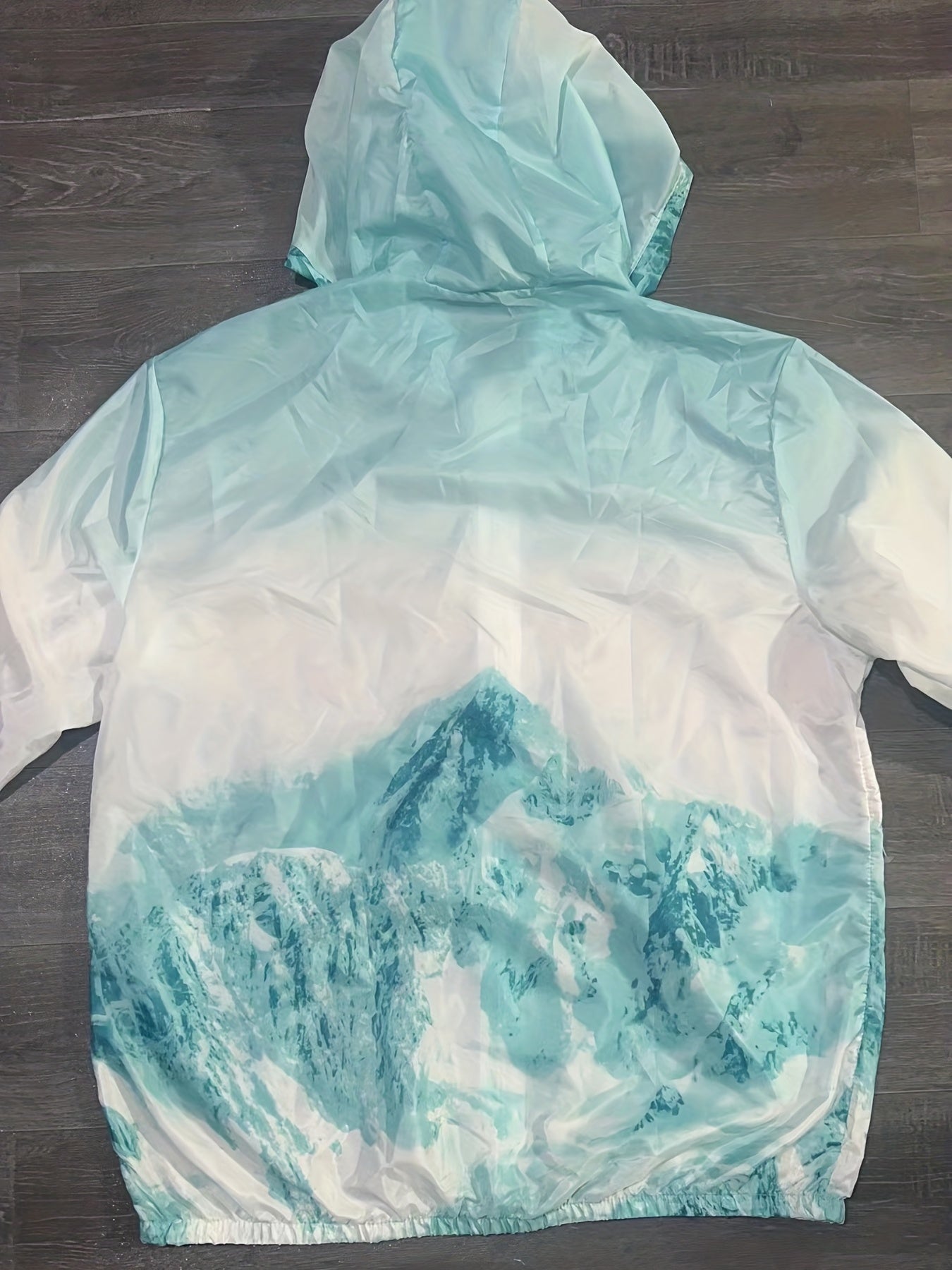 Men's Mountain Landscape Sun Protection Jacket