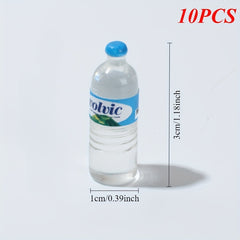 1:12 Scale Water Bottle Replicas for Dollhouse Decor