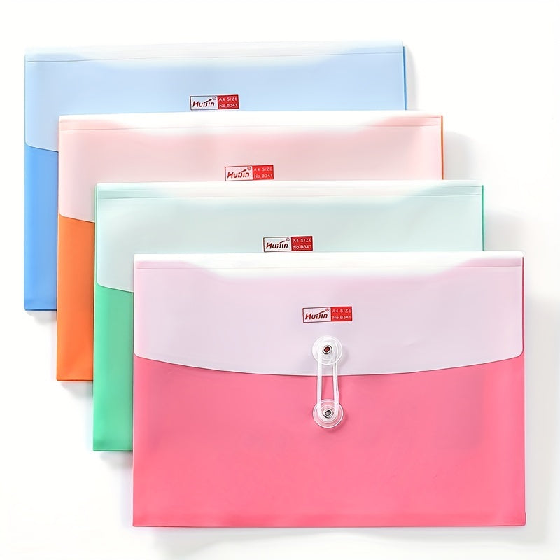 A4 Horizontal Rope File Bag Folder Waterproof Exam Bag