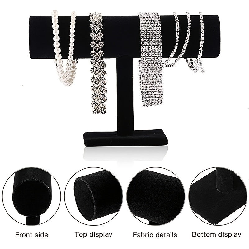 Single T Bar Bracelet Holder Jewelry Organizer Display Stand