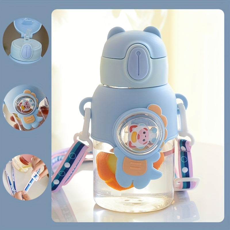 Fun Cartoon Straw Cup for Summer Outings