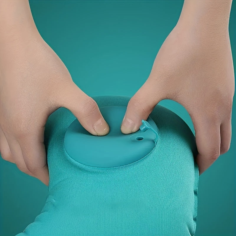 U Shape Inflatable Cervical Vertebra Pillow for Travel