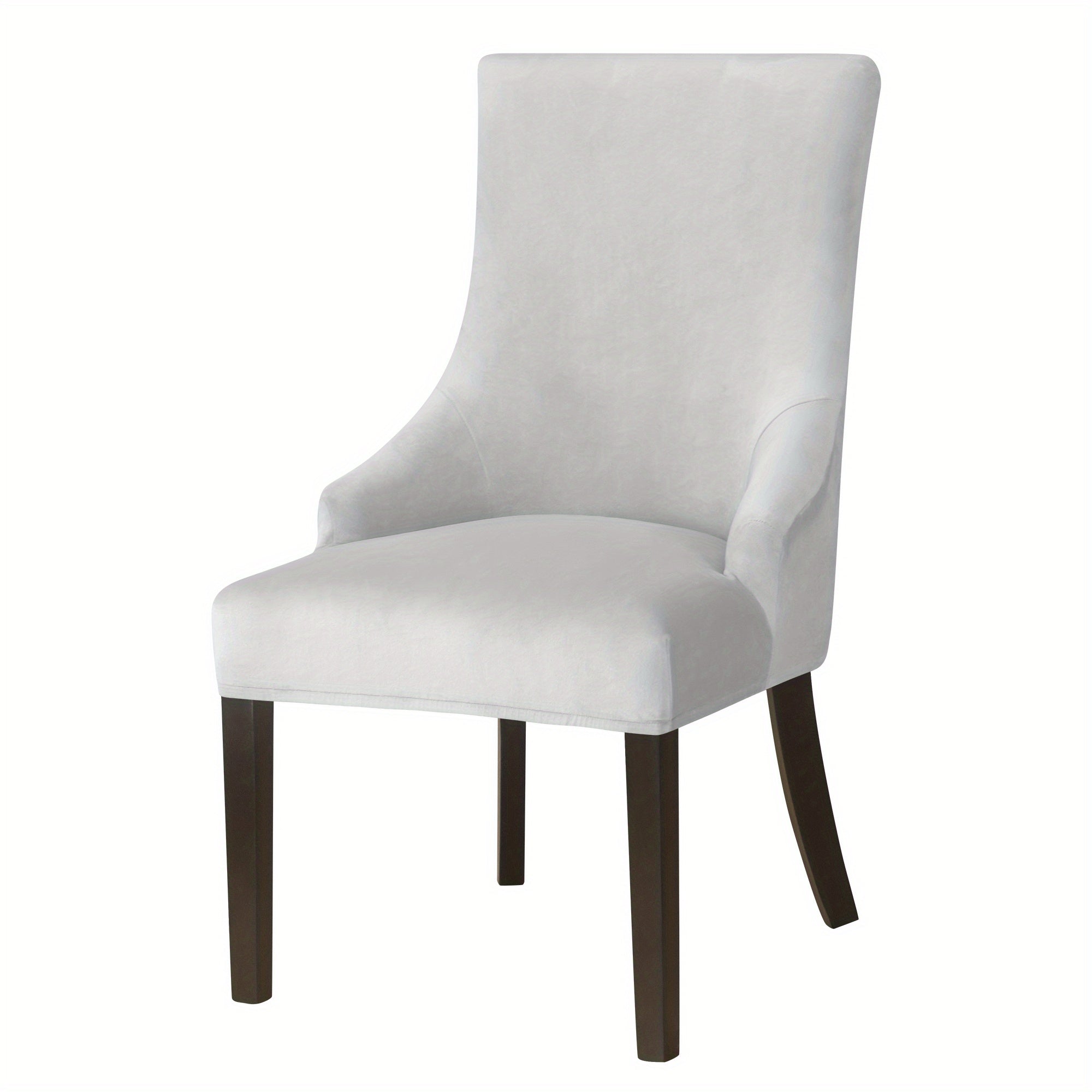 Non Slip Velvet Dining Chair Slipcover - Elegant Furniture Protection