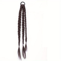 Y2K Boxing Braid Wig Sweet Twist Braid Double Ponytail
