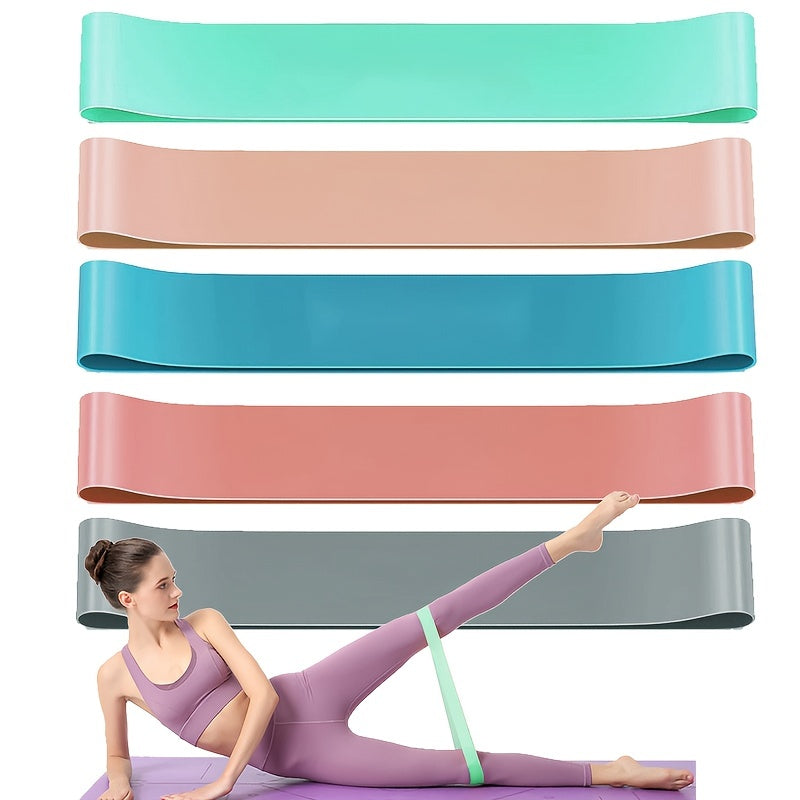 TPE Resistance Bands for Yoga Squat Pilates Fitness