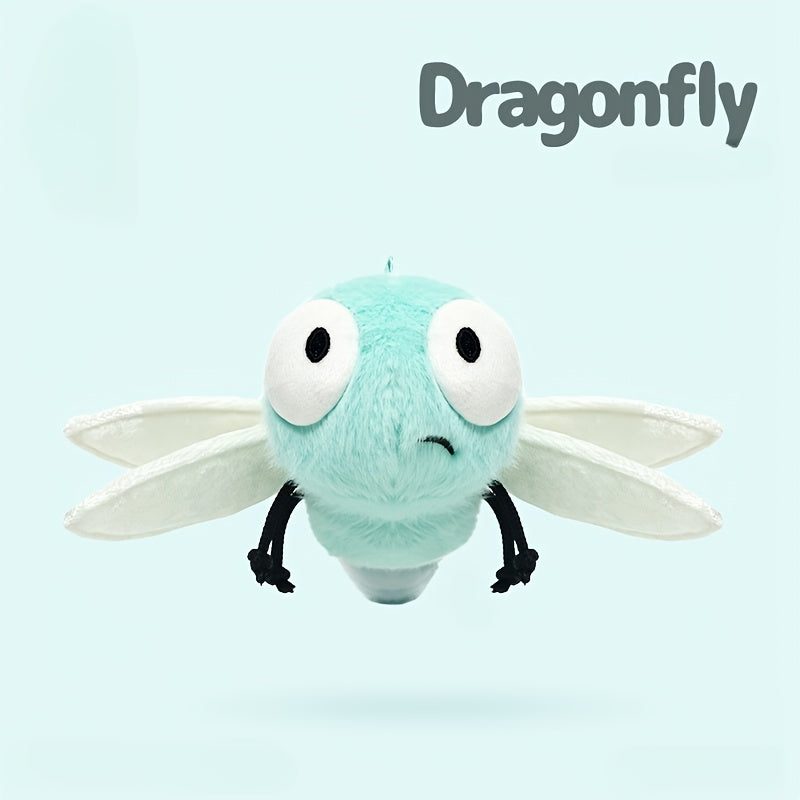 Dragonfly Plush Toy Soft Pastel Insect Decor Home Decoration