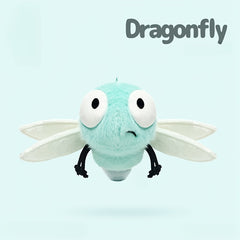 Dragonfly Plush Toy Soft Pastel Insect Decor Home Decoration