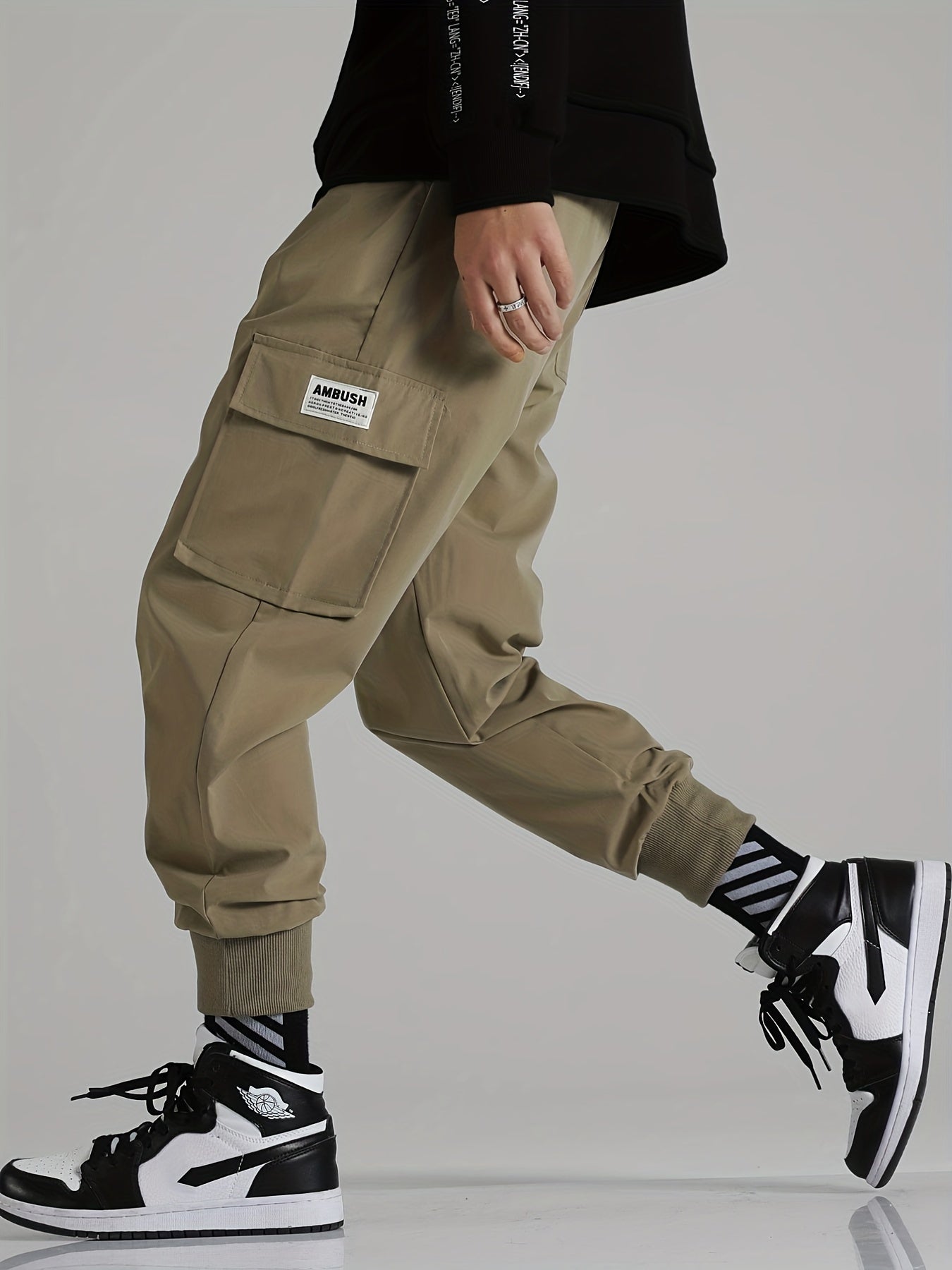 Cargo Pants Men's Casual Techwear Hip Hop Joggers
