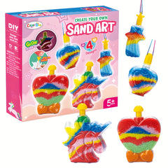 DIY Unicorn Sand Art Bottle Kit for Kids