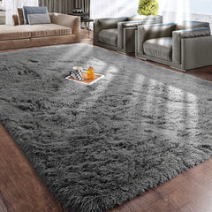 Plush Fabric Floor Mat Area Rug Carpet 200x280cm