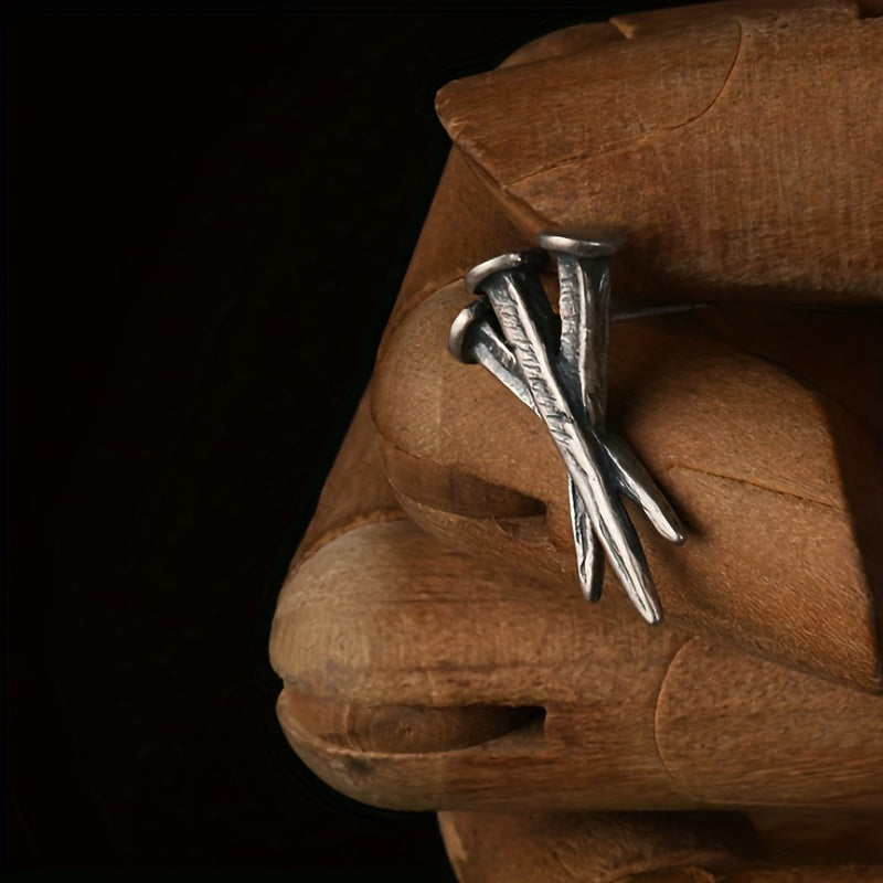 Men's Three Nails Earring for Unisex