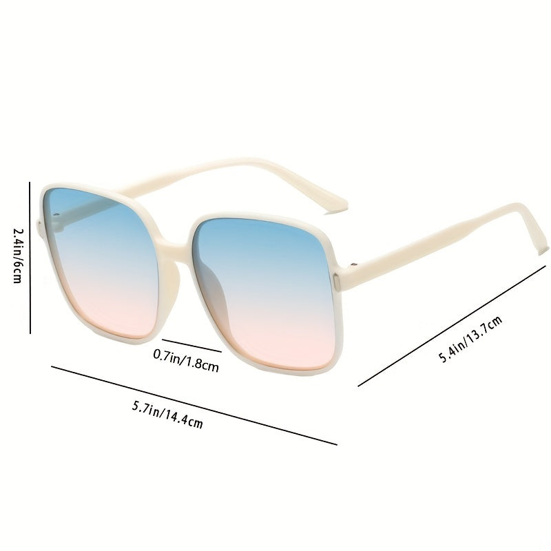 6 Styles Square Sunglasses Men Women Brown Sunglasses Sunglasses Box