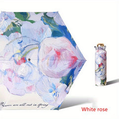 UltraLight Ink Painting Sunshade Pocket Umbrella