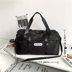 Versatile Travel Bag with Shoe Compartment and Shoulder Strap