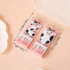 Creative Cow Number Candle Birthday Cake Decoration