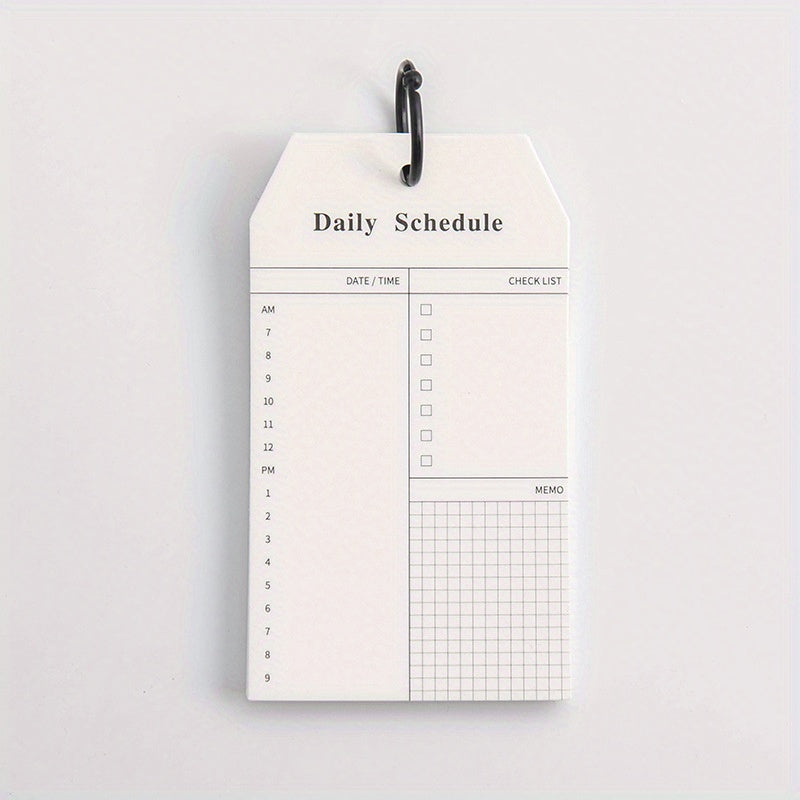 2pcs 104 Pieces Stationery Ring Schedule Planner Loose leaf Note Book